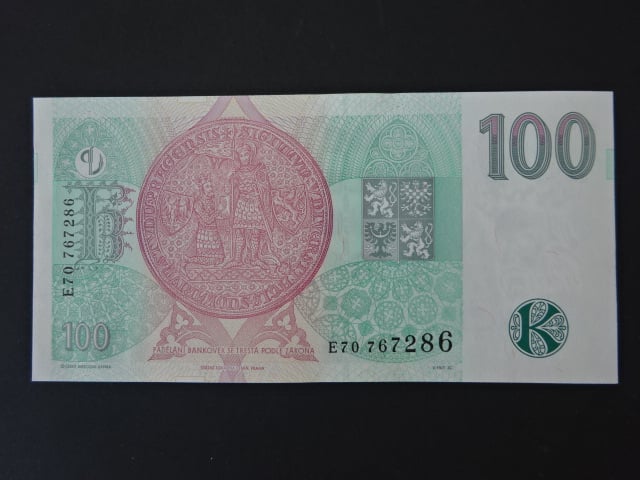 100 Kč 1997 s. E 70