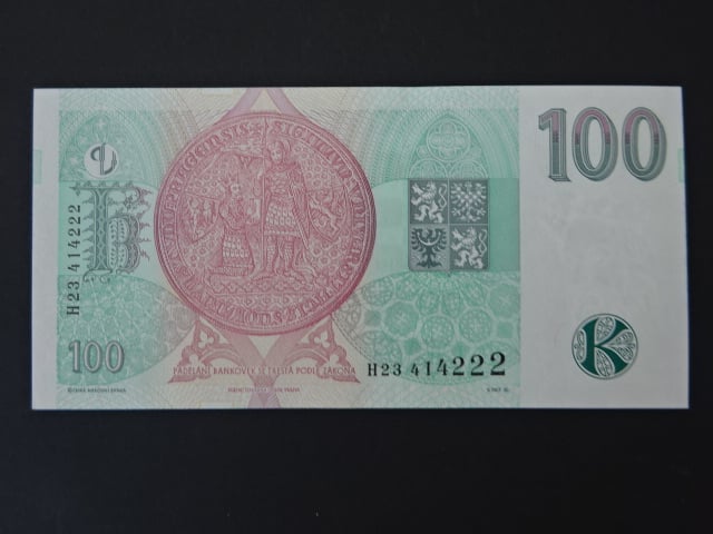 100 Kč 1997 s. H 23