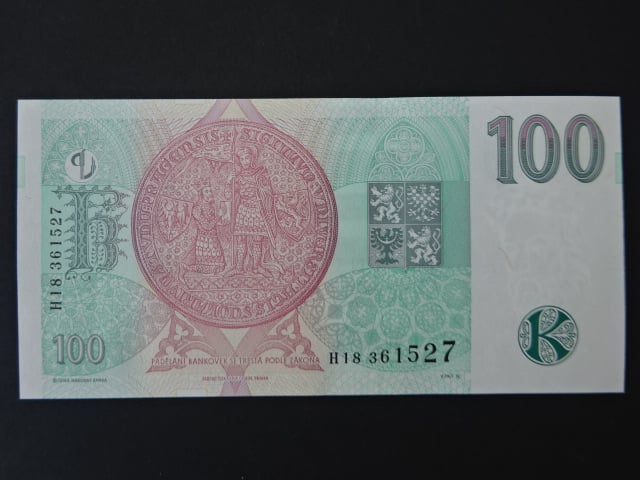 100 Kč 1997 série H 18