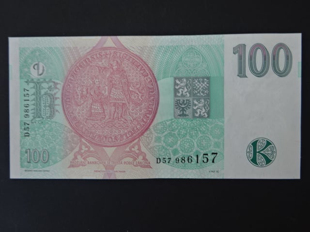 100 Kč 1997 s. D 57