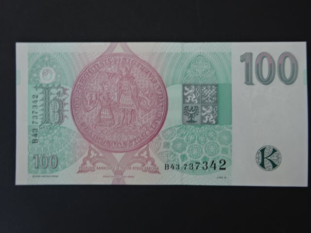 100 Kč 1995 s. B 43