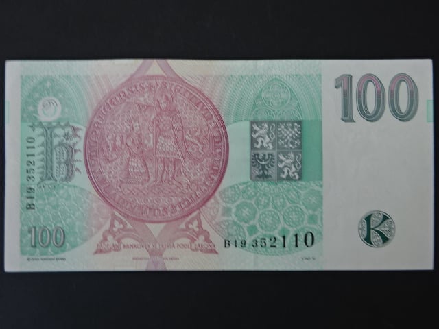 100 Kč 1995 s. B 19