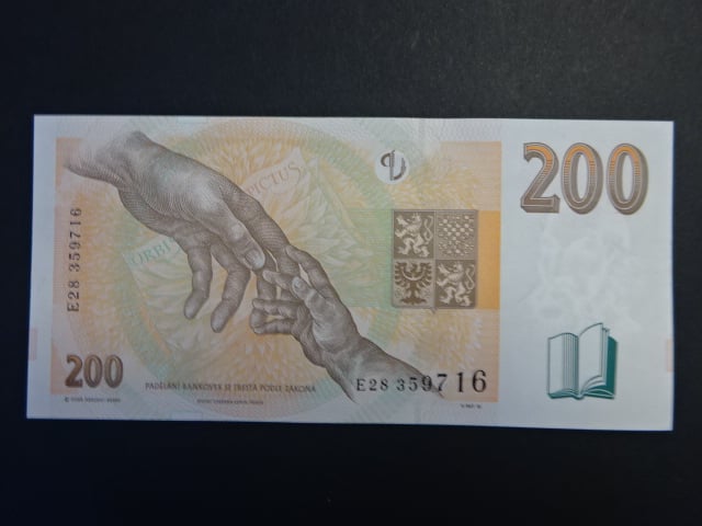 200 Kč 1998 s. E 28