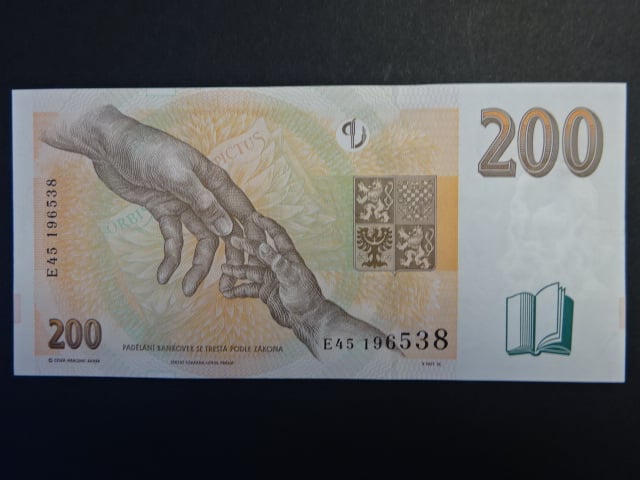 200 Kč 1998 série E 45