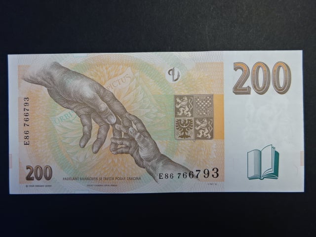 200 Kč 1998 série E 86