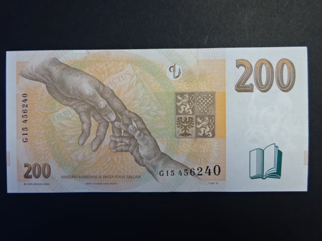 200 Kč 1998 s. G 15