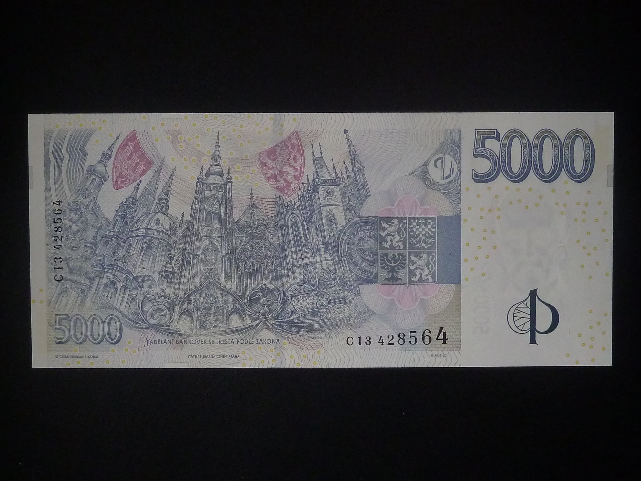 5000 Kč 2009 série C 13