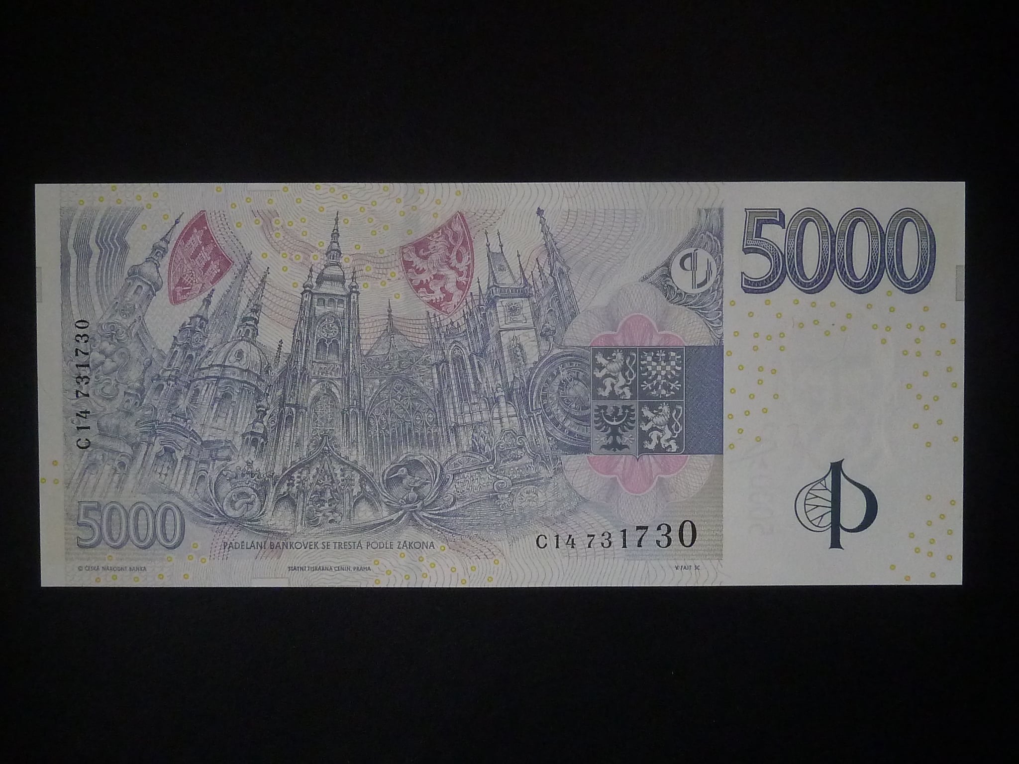 5000 Kč 2009 série C 14