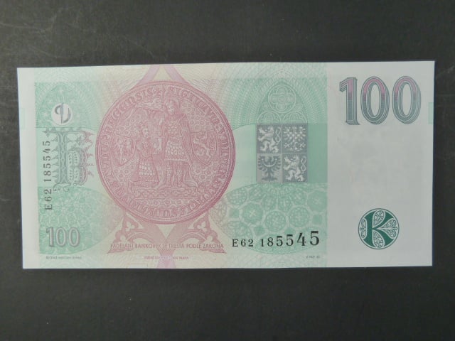 100 Kč 1997 série E 62