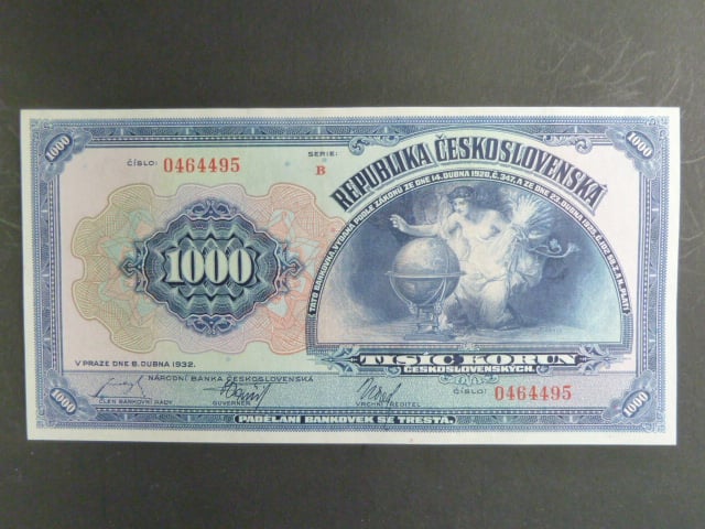 1000 Kč 8.4.1932 série B