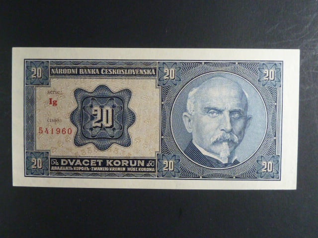 20 Kč 1.10.1926 série Ig