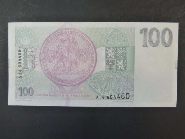 100 Kč 1993 s. A 14