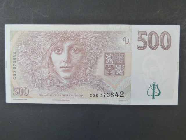 500 Kč 1997 s. C 30