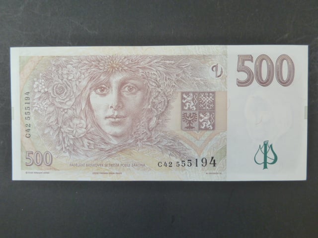 500 Kč 1997 s. C 42