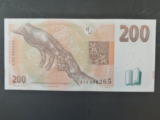 200 Kč 1998 série E 55