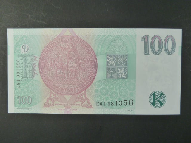 100 Kč 1997 s. E 81