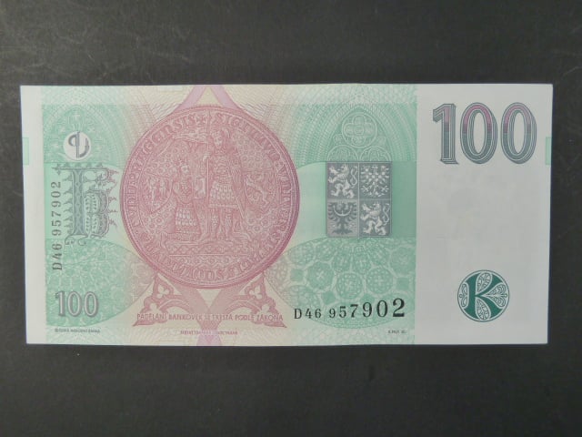 100 Kč 1997 série D 46