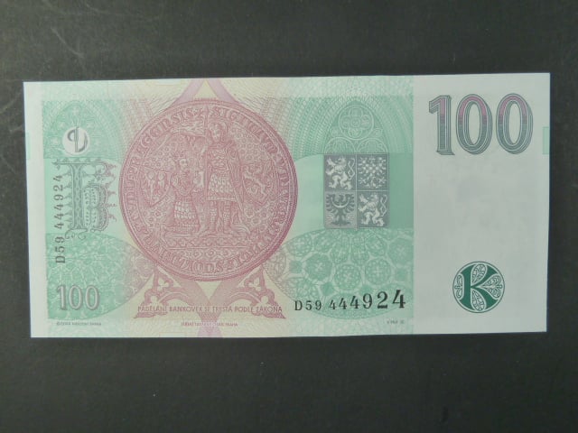 100 Kč 1997 série D 59