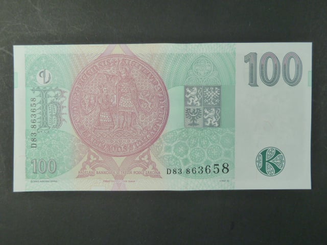 100 Kč 1997 s. D 83