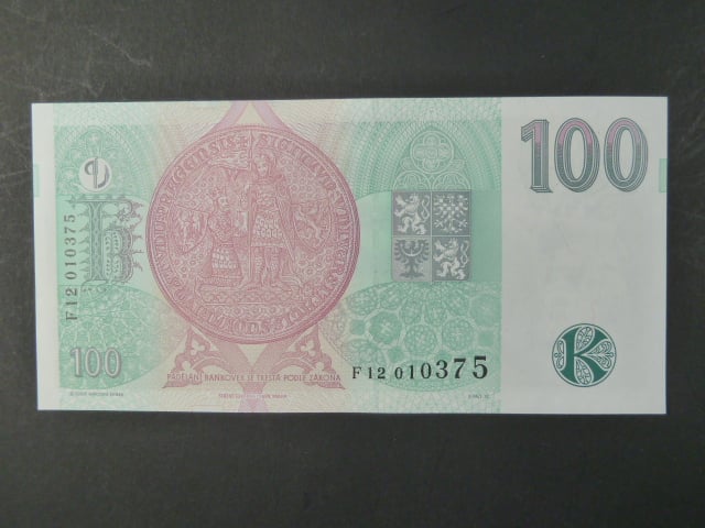 100 Kč 1997 s. F 12