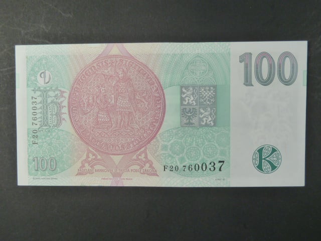 100 Kč 1997 s. F 20