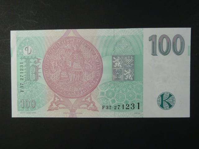 100 Kč 1997 s. F 37