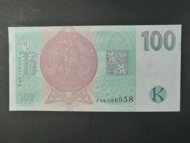 100 Kč 1997 série F 49