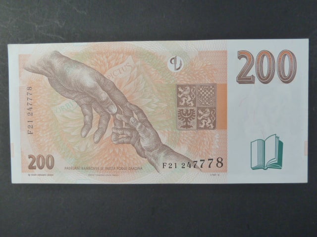 200 Kč 1998 s. F 21