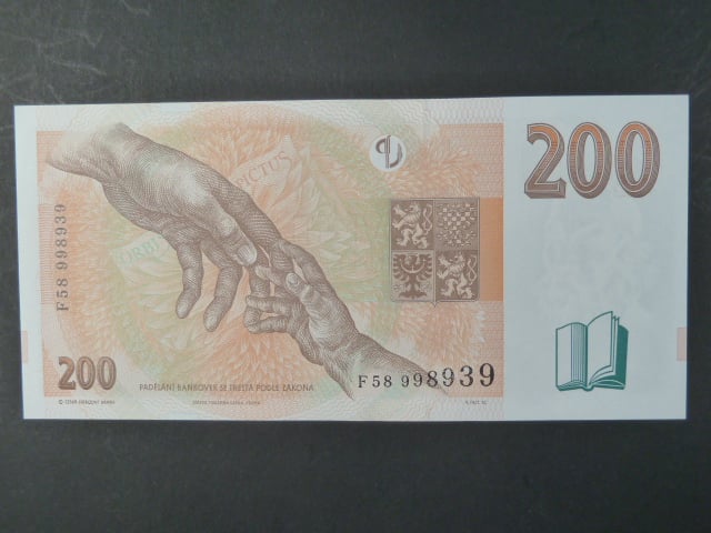 200 Kč 1998 série F 58
