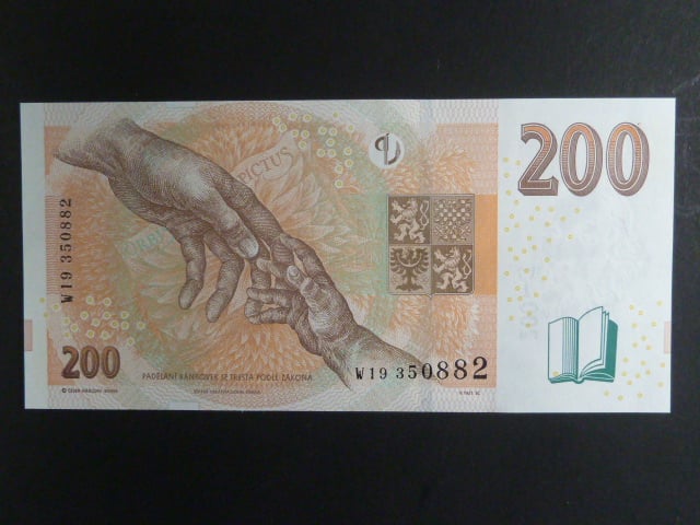 200 Kč 2018 série W 19
