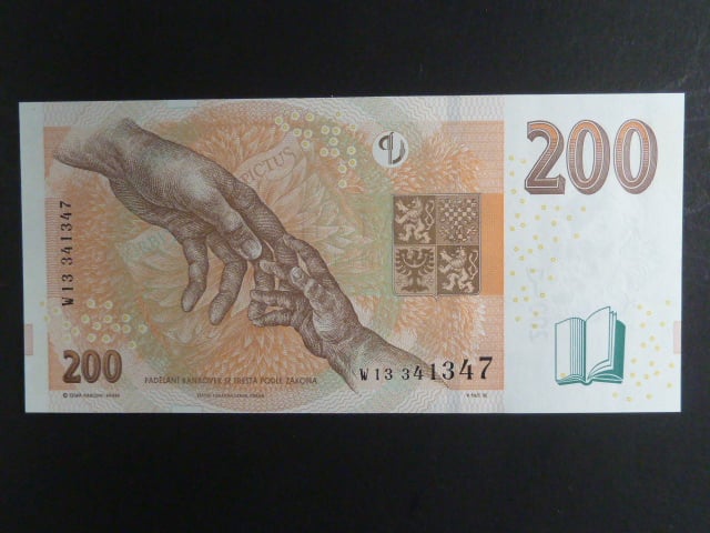 200 Kč 2018 série W 13