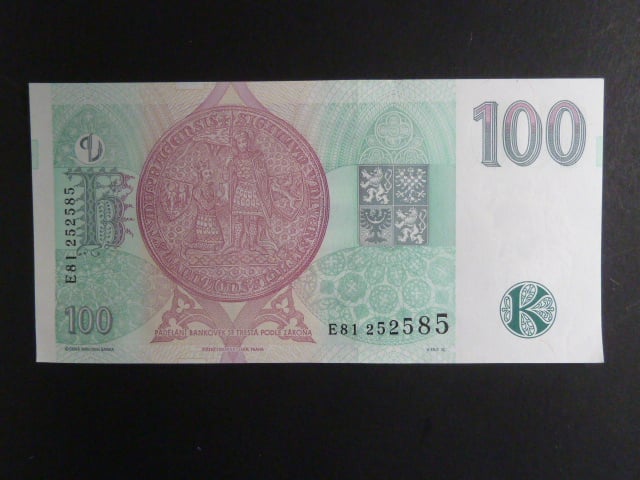 100 Kč 1997 série E 81