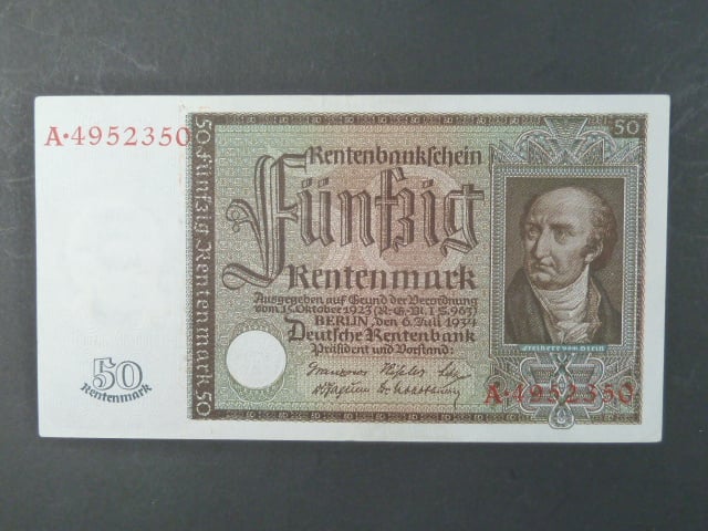 Německo, 50 Rtm 1934 série A, Ba. D16