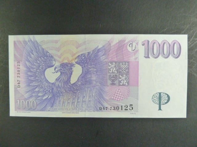 1000 Kč 1996 s. D 47