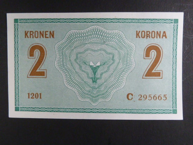 2 K 5.8.1914 série C 1201 - tlusté "C"