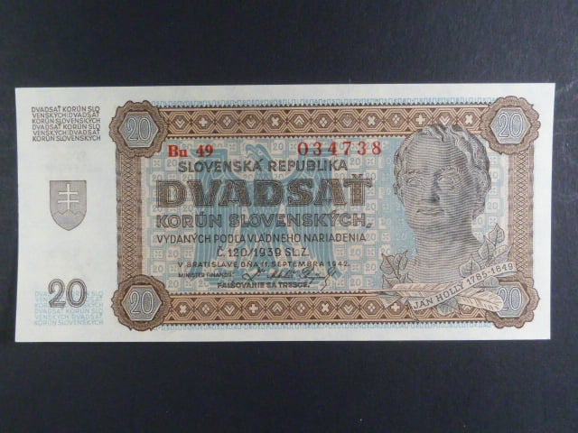 20 Ks 11.9.1942 série Bu 49