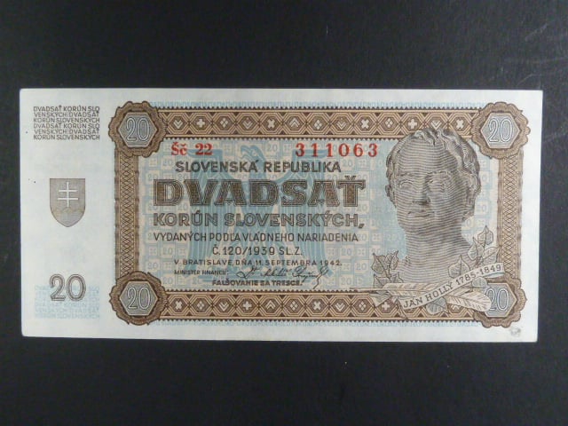 20 Ks 11.9.1942 série Šč 22