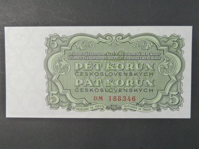 5 Kčs 1961 s. DM