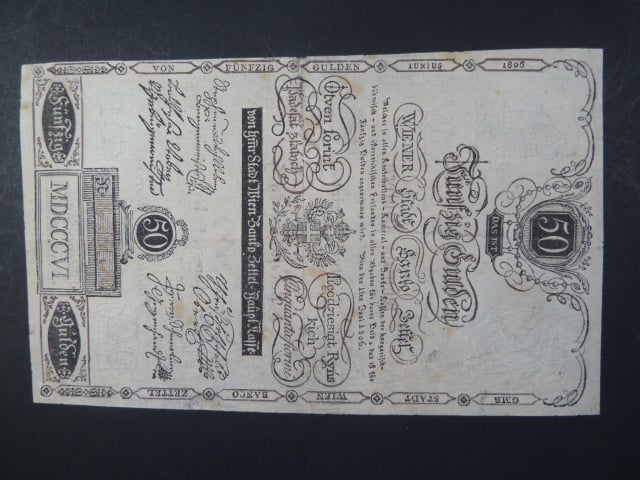 50 Gulden 1.6.1806