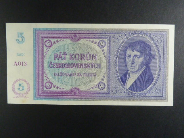5 Kč 1938, Nevydaná série A 013