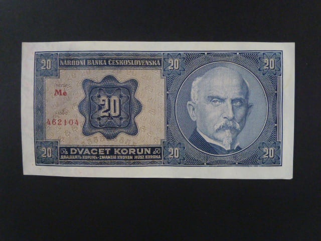 20 Kč 1.10.1926 série Me
