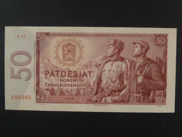 50 Kčs 1964 s. A 04