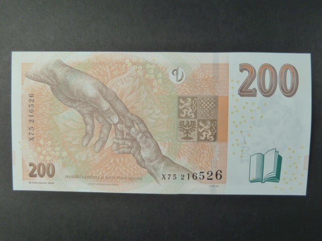 200 Kč 2018 série X 75