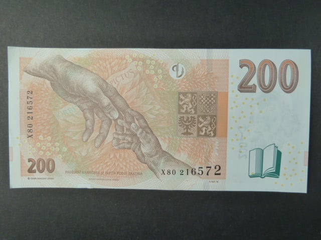 200 Kč 2018 série X 80