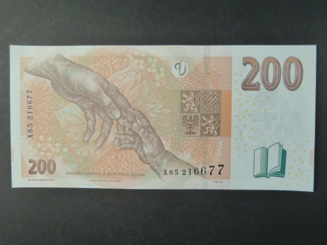 200 Kč 2018 série X 85