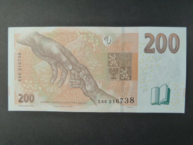 200 Kč 2018 série X 86