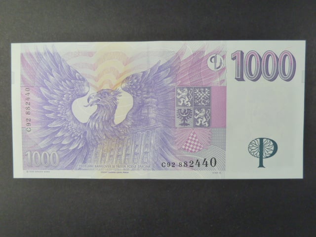 1000 Kč 1996 s. C 92
