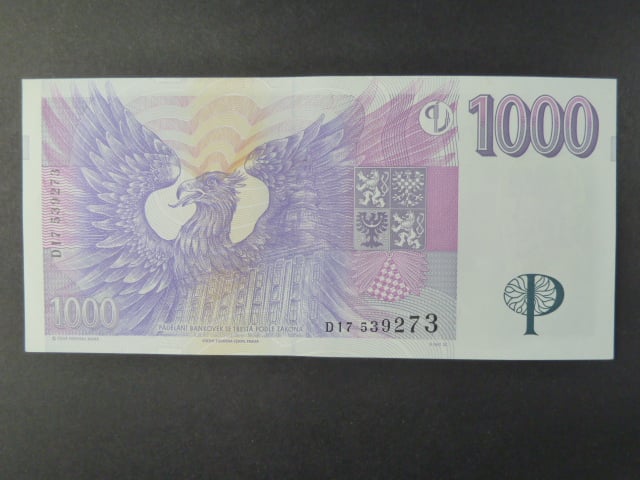 1000 Kč 1996 s. D 17