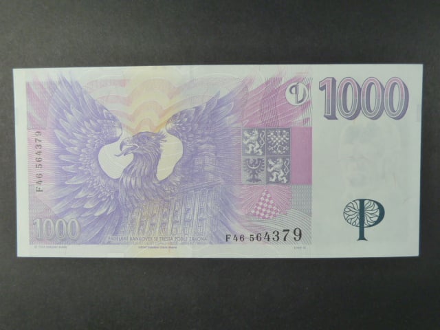1000 Kč 1996 s. F 46