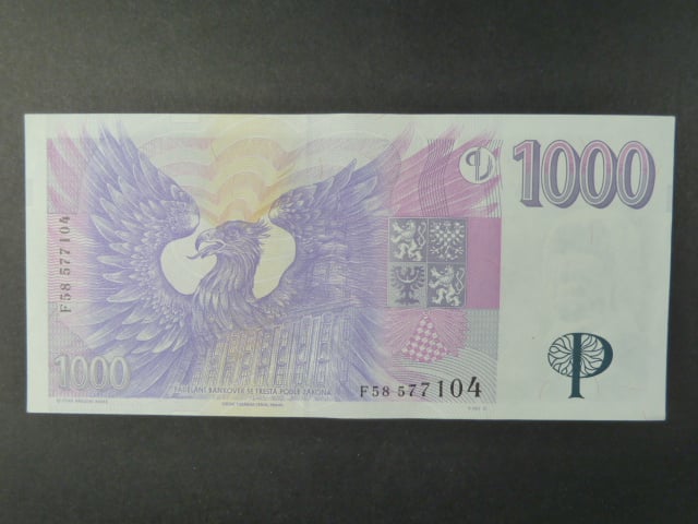 1000 Kč 1996 s. F 58